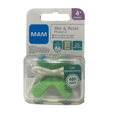 MORDEDOR MINI BITE & RELAX PHASE 2 MAM N CON...