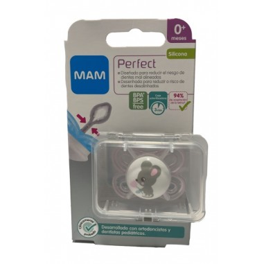 CHUPETE SILICONA SIMETRICA MAM PERFECT 2 - 6...