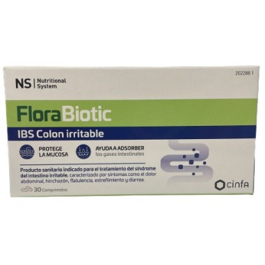 NS FLORABIOTIC IBS COLON IRRITABLE  30 COMPRIMIDOS
