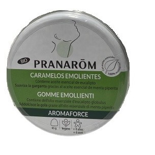 AROMAFORCE CARAMELOS EMOLIENTES 1 ENVASE 45 g SABOR...