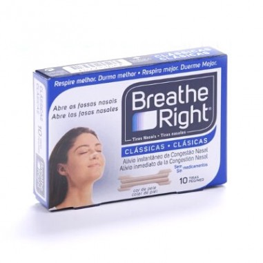 BREATHE RIGHT CLASICAS TIRA ADH NASAL 10...