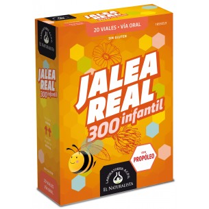 JALEA REAL INFANTIL EL NATURALISTA 100 mg 20 VIALES
