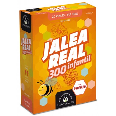 JALEA REAL INFANTIL EL NATURALISTA 100 mg 20...
