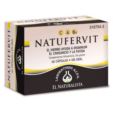 NATUFERVIT EL NATURALISTA  60 CAPSULAS