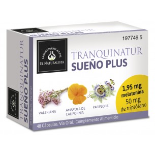 TRANQUINATUR SUEÑO PLUS EL NATURALISTA 48 CAPSULAS
