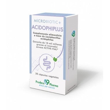 MICROBIOTIC ACIDOPHIPLUS  30 CAPSULAS