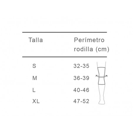 RODILLERA PRIM AQTIVO SKIN ELASTICA 1 UNIDAD TALLA S