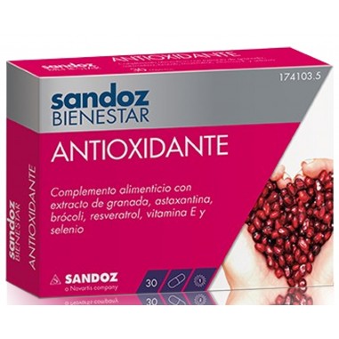 SANDOZ BIENESTAR ANTIOXIDANTE  30 CAPSULAS