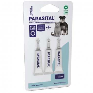 PARASITAL PERROS PEQ-GATOS 3 PIPETAS
