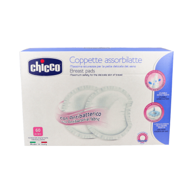 DISCOS ABSORBENTES LACTANCIA CHICCO 60 UNIDADES