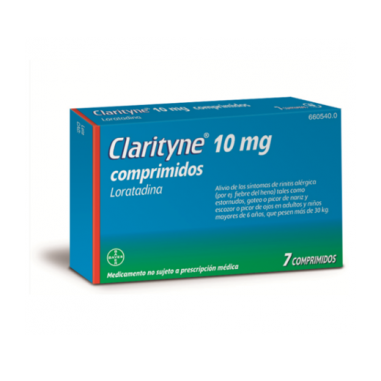 CLARITYNE 10 mg 7 COMPRIMIDOS
