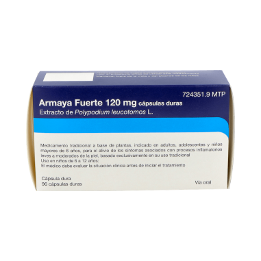 ARMAYA FUERTE 120 mg 96 CAPSULAS
