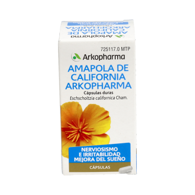AMAPOLA DE CALIFORNIA ARKOPHARMA 300 mg 45 CAPSULAS