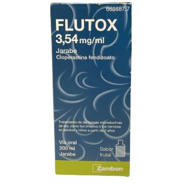 FLUTOX 3,54 mg/ml JARABE 1 FRASCO 200 ml
