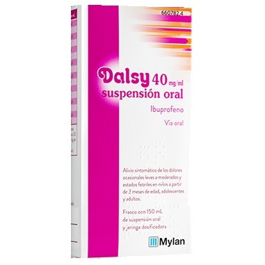 DALSY 40 mg/ml SUSPENSION ORAL 1 FRASCO 150 ml
