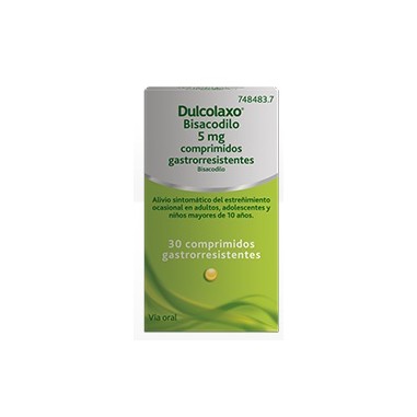 DULCOLAXO BISACODILO 5 mg 30 COMPRIMIDOS GASTRORRESISTENTES