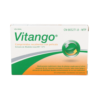 VITANGO 200 mg 30 COMPRIMIDOS RECUBIERTOS