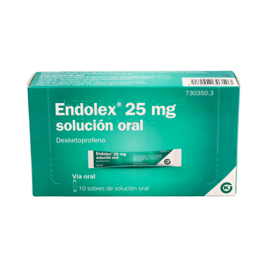ENDOLEX 25 mg 10 SOBRES SOLUCION ORAL 10 ml