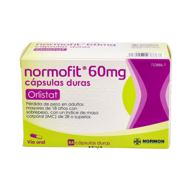 NORMOFIT 60 mg 84 CAPSULAS