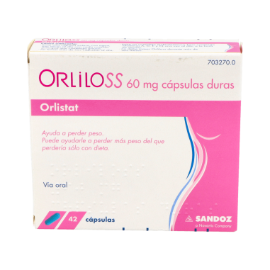 ORLILOSS 60 mg 42 CAPSULAS