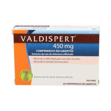 VALDISPERT 450 mg 20 COMPRIMIDOS RECUBIERTOS