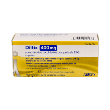 DILTIX 400 mg 12 COMPRIMIDOS RECUBIERTOS