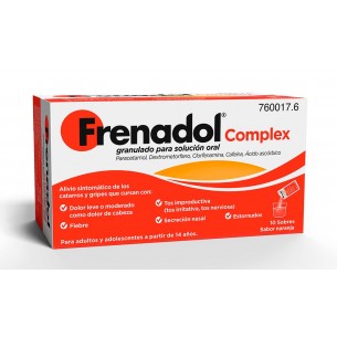 FRENADOL COMPLEX 10 SOBRES GRANULADO PARA SOLUCION ORAL