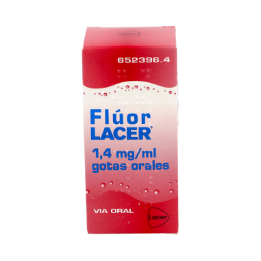 FLUOR LACER 3,25 mg (1,4 mg F)/ml GOTAS ORALES EN SOLUCION 1