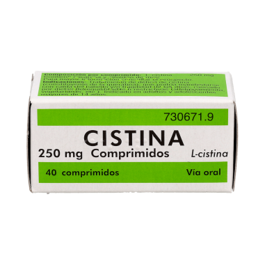 CISTINA 250 mg 40 COMPRIMIDOS