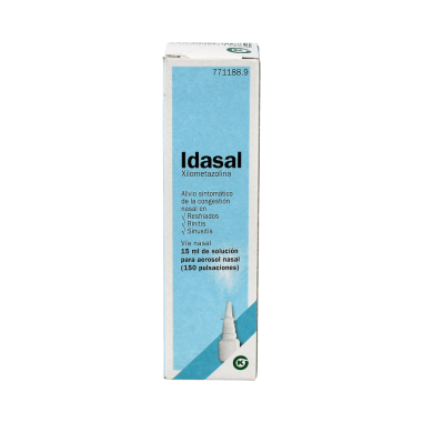 IDASAL 1 mg/ml SOLUCION PARA PULVERIZACION NASAL 1 FRASCO 15