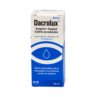 DACROLUX 3 mg/ml  1 mg/ml COLIRIO EN SOLUCION 1 FRASCO 10 m