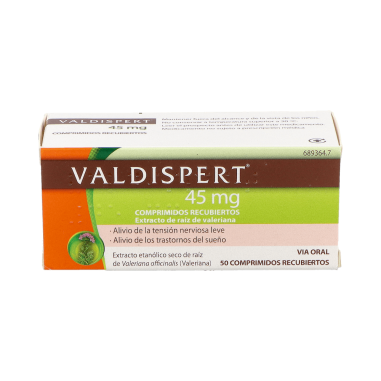 VALDISPERT 45 mg 50 COMPRIMIDOS RECUBIERTOS
