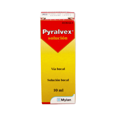 PYRALVEX 10 mg/ml  50 mg/ml SOLUCION BUCAL 1 FRASCO 10 ml