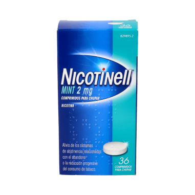 NICOTINELL MINT 2 mg 36 COMPRIMIDOS PARA CHUPAR