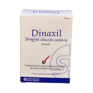 DINAXIL 50 mg/ml SOLUCION CUTANEA 1 FRASCO 60 ml