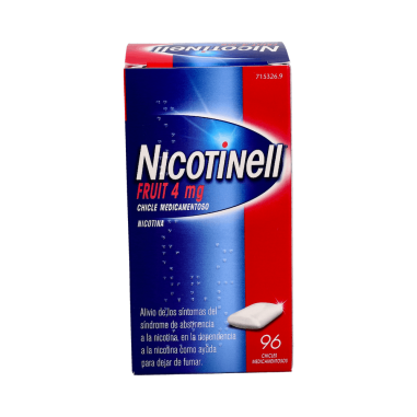 NICOTINELL FRUIT 4 mg 96 CHICLES MEDICAMENTOSOS