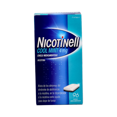 NICOTINELL COOL MINT 4 mg 96 CHICLES MEDICAMENTOSOS