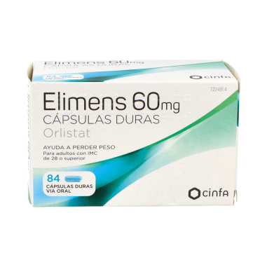 ELIMENS 60 mg 84 CAPSULAS