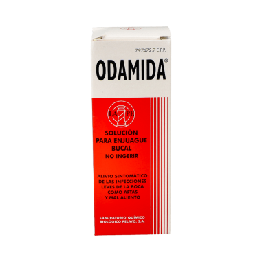 ODAMIDA 1 mg/ml  2,5 mg/ml SOLUCION BUCAL 1 FRASCO 135 ml
