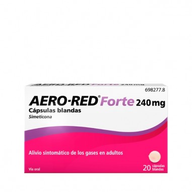 AERO RED FORTE 240 mg 20 CAPSULAS BLANDAS