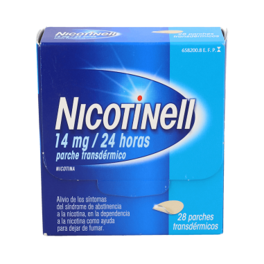 NICOTINELL 14 mg/24 h 28 PARCHES TRANSDERMICOS 35 mg