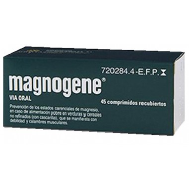 MAGNOGENE 45 COMPRIMIDOS RECUBIERTOS
