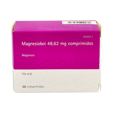 MAGNESIOBOI 48,62 mg 50 COMPRIMIDOS