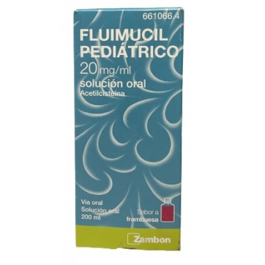FLUIMUCIL PEDIATRICO 20 mg/ml SOLUCION ORAL 1 FRASCO 200 ml