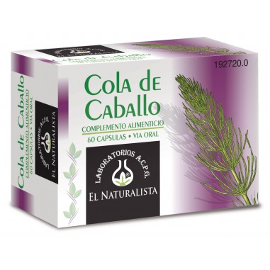 COLA DE CABALLO EL NATURALISTA  300 mg 60 CAPSULAS