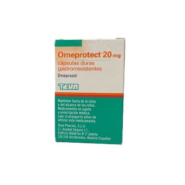 OMEPROTECT 20 mg 14 CAPSULAS GASTRORRESISTENTES (FRASCO)