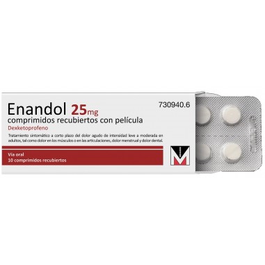ENANDOL 25 mg 10 SOBRES SOLUCION ORAL 10 ml
