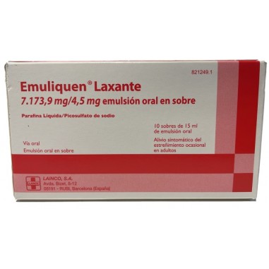 EMULIQUEN LAXANTE 7173,9 mg/4,5 mg EMULSION...