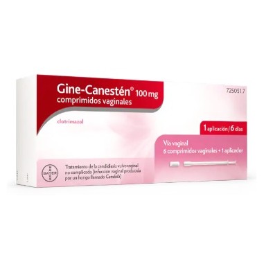 GINE-CANESTEN 500 mg 1 CAPSULA VAGINAL BLANDA