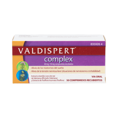 VALDISPERT COMPLEX 60 mg/30 mg 50 COMPRIMIDOS